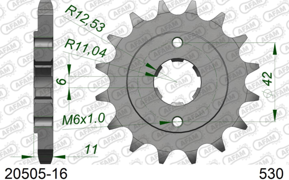Ritzel AFAM 530 - 16Z 2050516