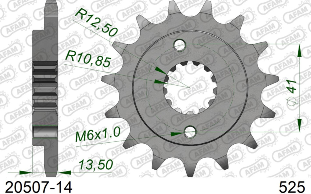 Ritzel AFAM 525 - 14Z 2050714