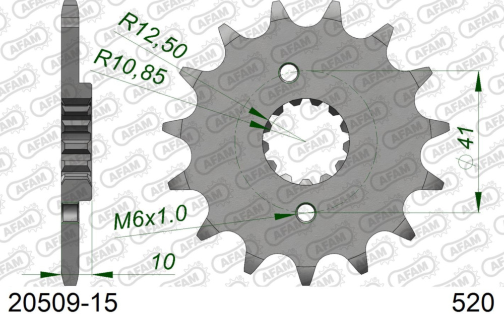 Ritzel AFAM 520 - 15Z 2050915