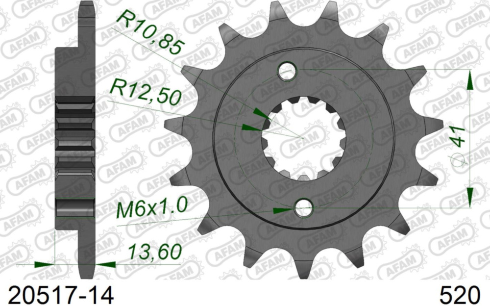 Ritzel AFAM 520 - 14Z 2051714