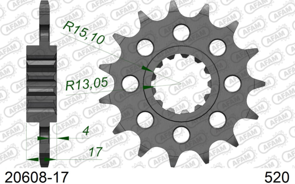 Ritzel AFAM 520 - 17Z 2060817