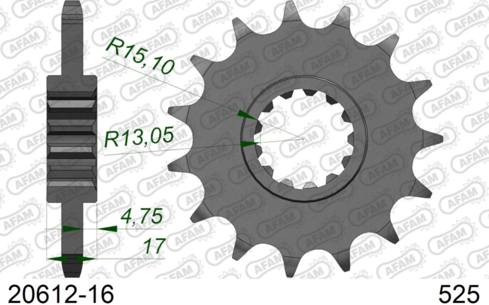Ritzel AFAM 525 - 16Z 2061216
