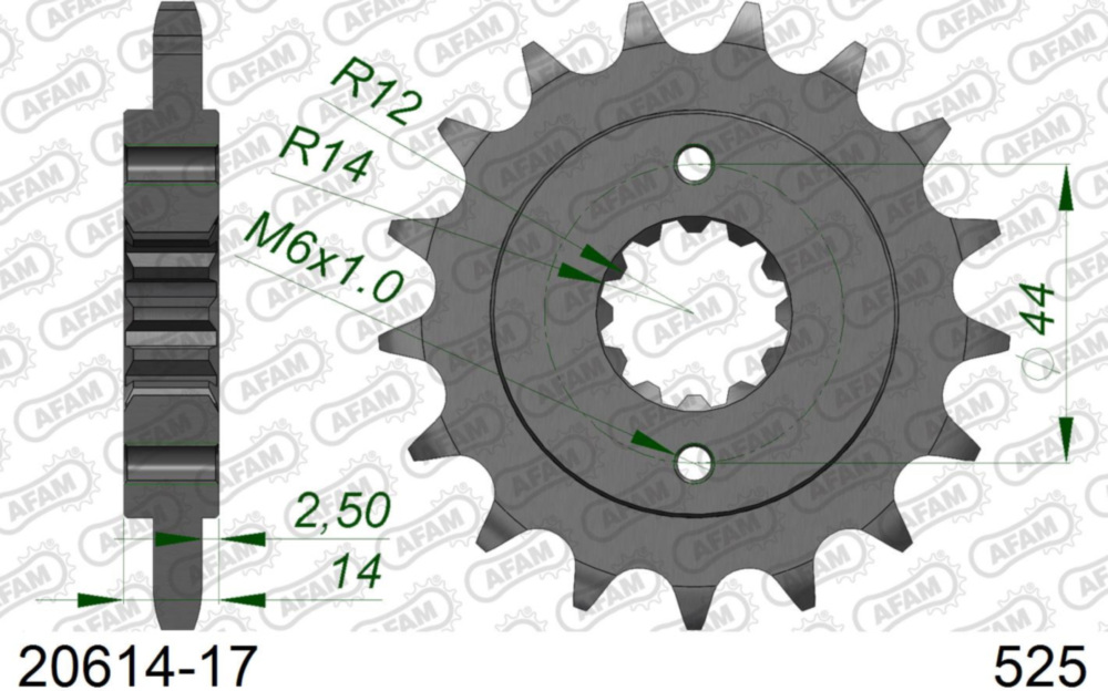 Ritzel AFAM 525 - 17Z 2061417