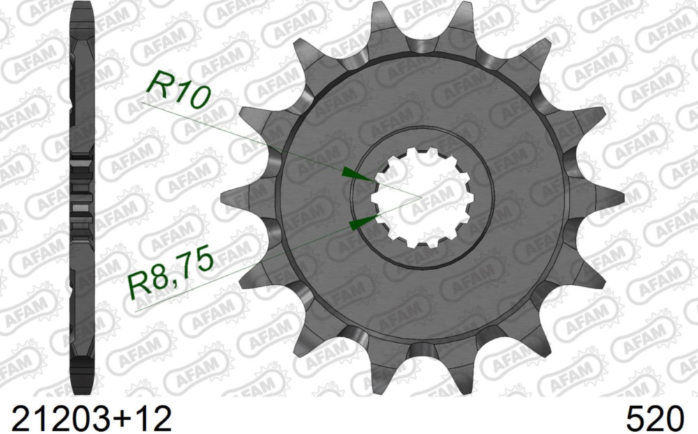 Ritzel AFAM 520 - 12Z 21203+12