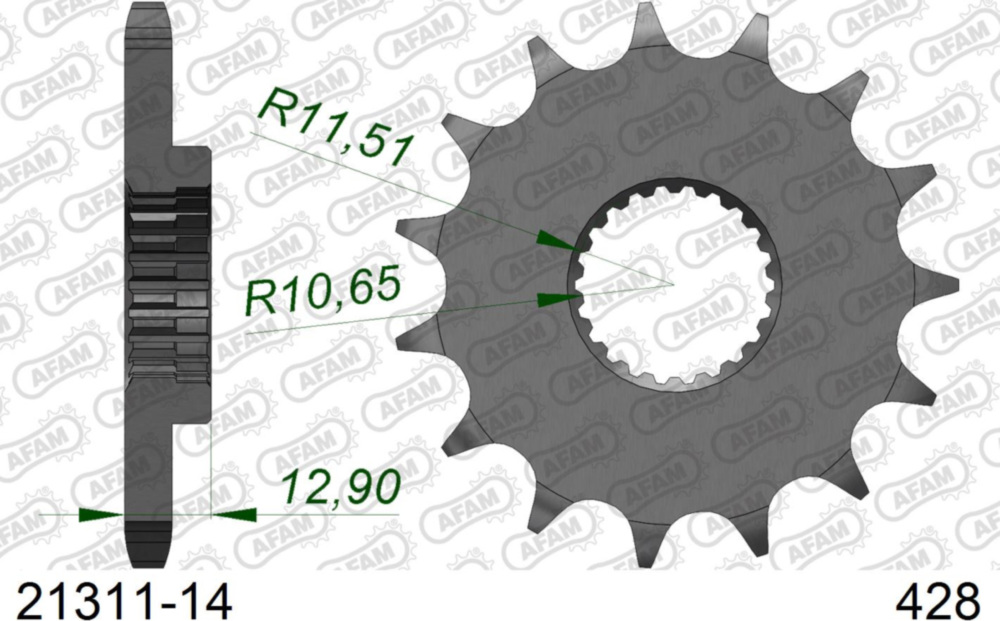 Ritzel AFAM 428 - 14Z 2131114