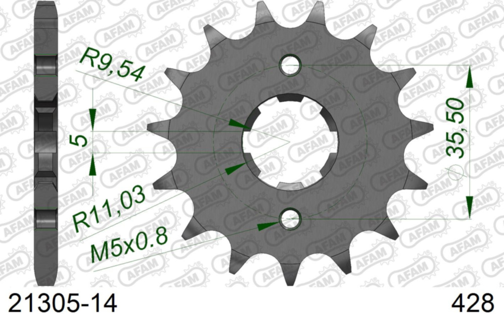 Ritzel AFAM 428 - 14Z 2130514