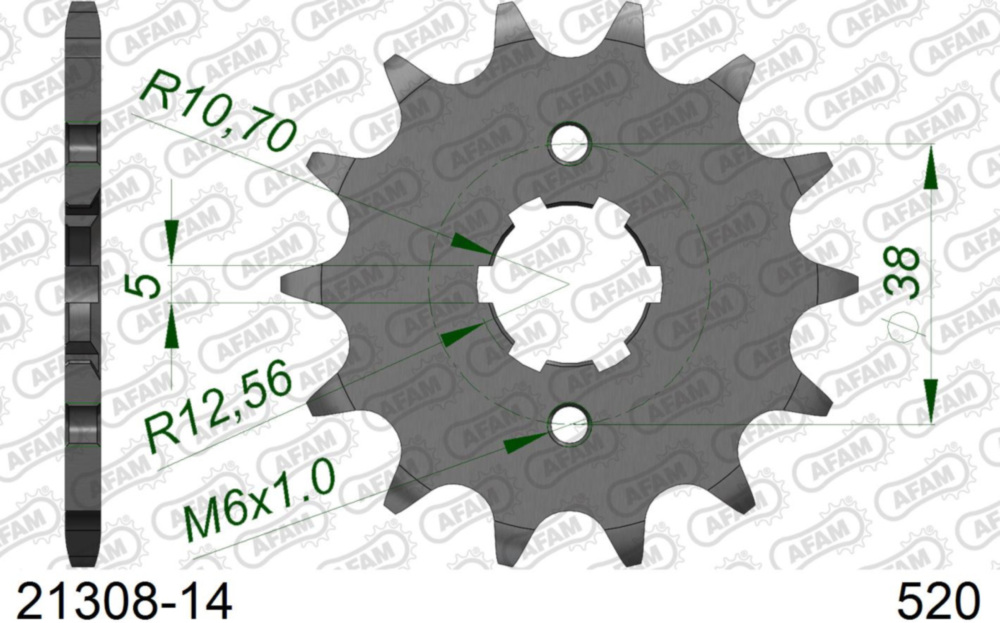 Ritzel AFAM 520 - 14Z 2130814