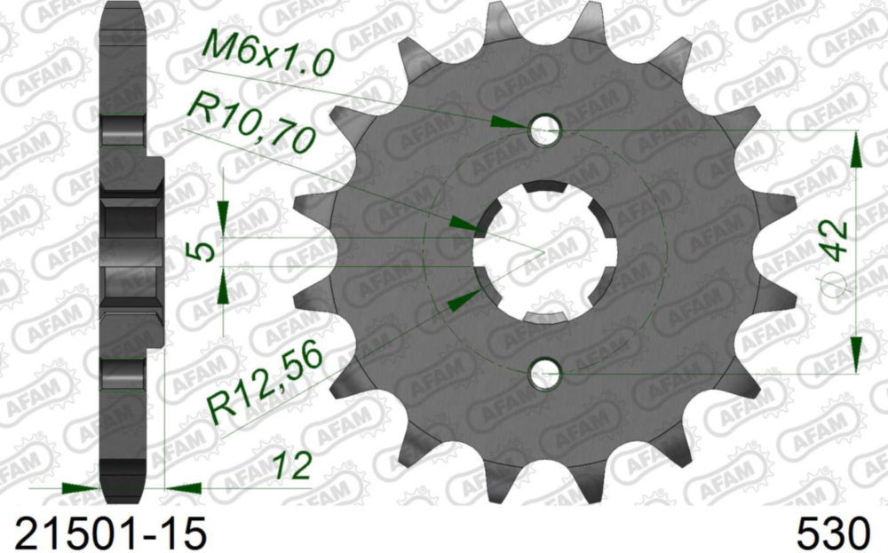 Ritzel AFAM 530 - 15Z 2150115