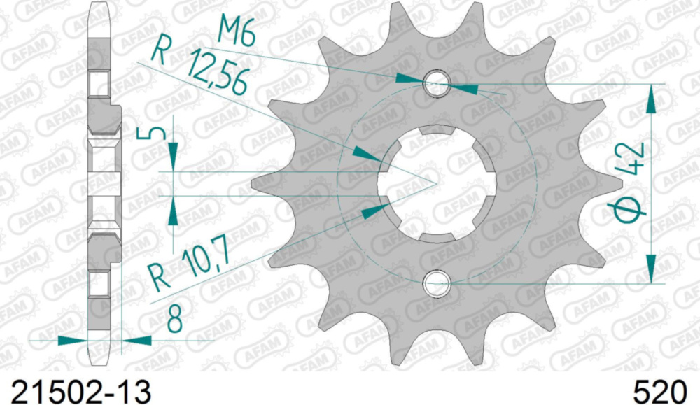 Ritzel AFAM 520 - 13Z 2150213