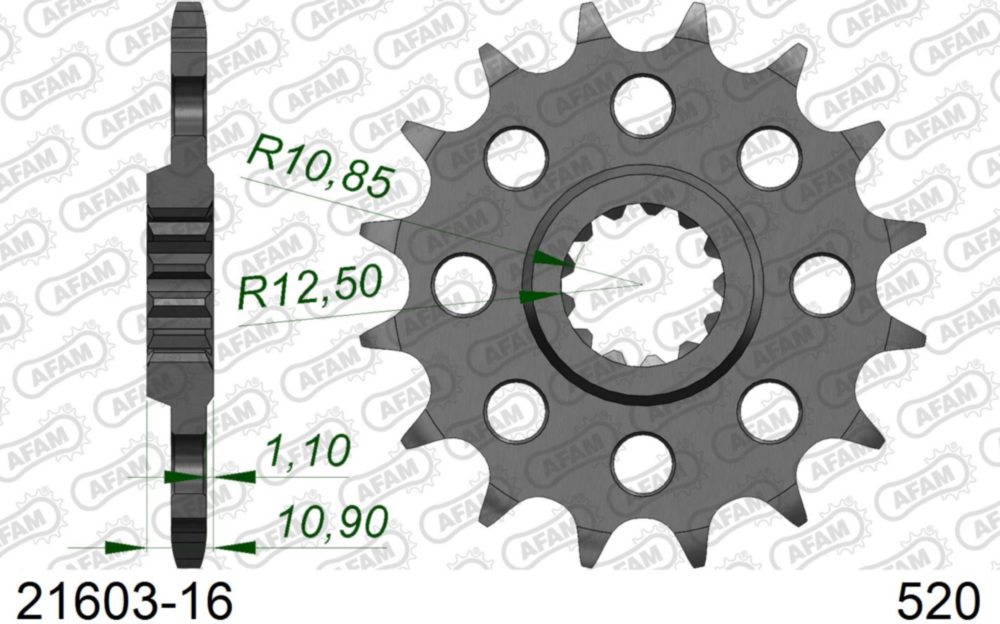 Ritzel AFAM 520 - 16Z 2160316