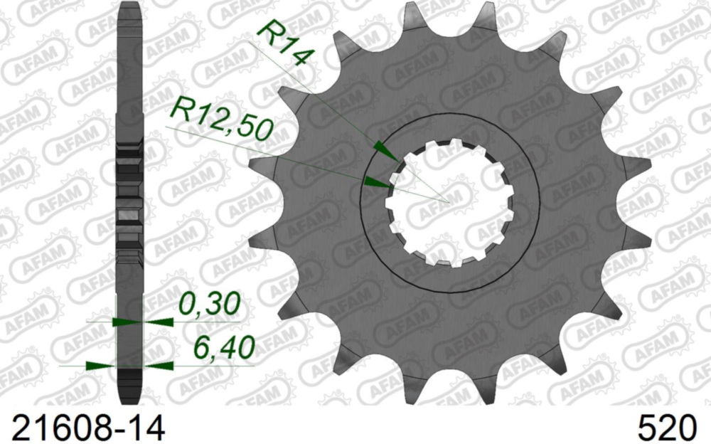 Ritzel AFAM 520 - 14Z 2160814