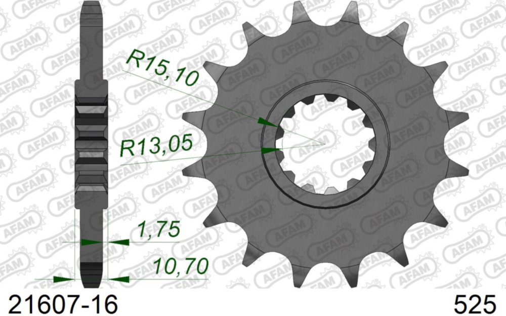 Ritzel AFAM 525 - 16Z 2160716