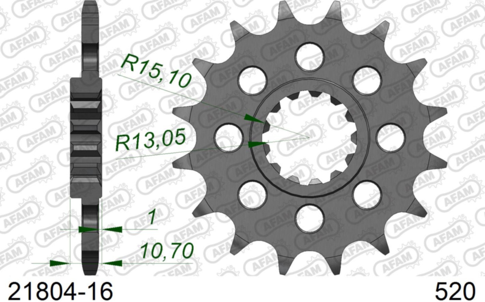 Ritzel AFAM 520 - 16Z 2180416