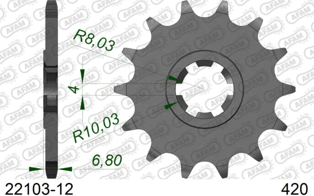 Ritzel AFAM 420 - 12Z 2210312