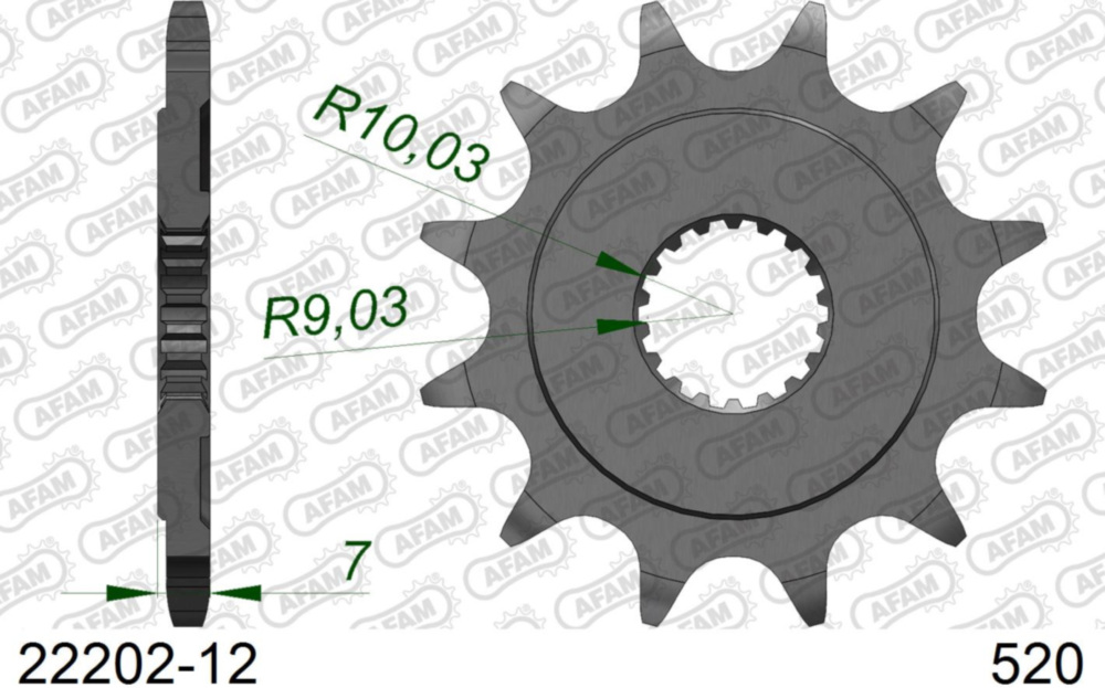 Ritzel AFAM 520 - 12Z 2220212