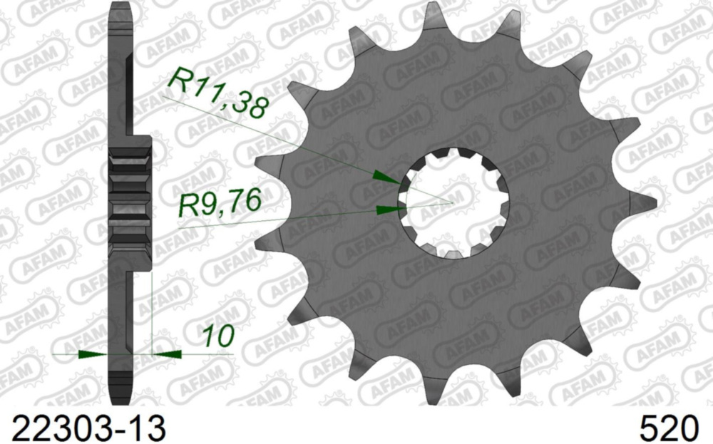 Ritzel AFAM 520 - 13Z 2230313