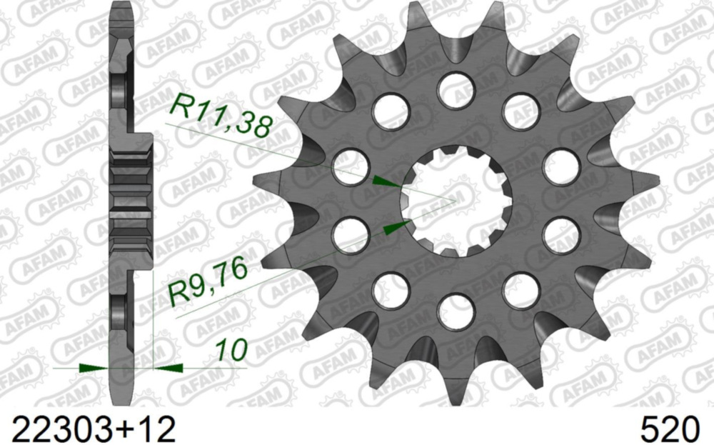 Ritzel AFAM 520 - 12Z 22303+12