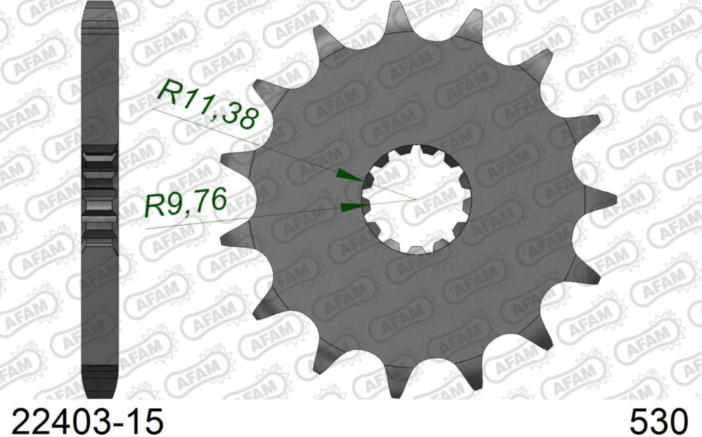 Ritzel AFAM 530 - 15Z 2240315