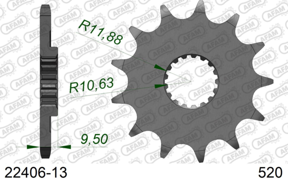 Ritzel AFAM 520 - 13Z 2240613