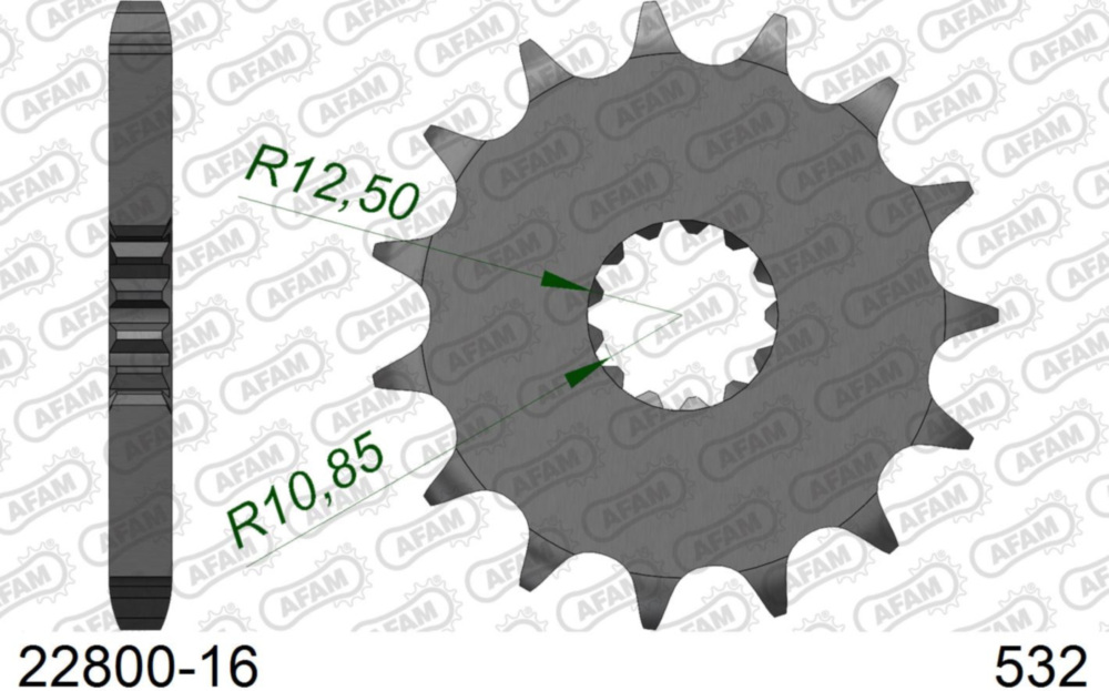 Ritzel AFAM 532 - 16Z 2280016