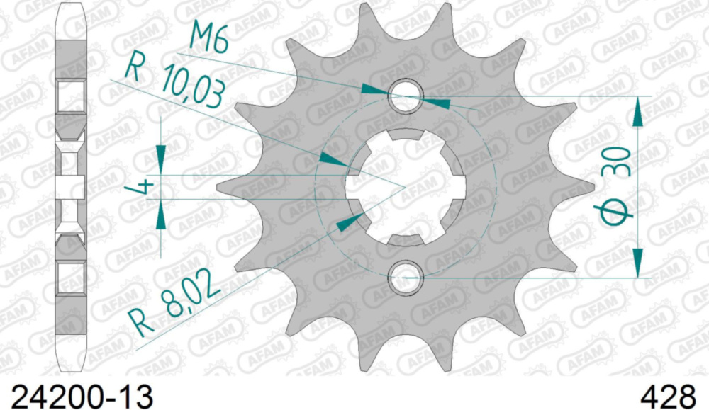Ritzel AFAM 428 - 13Z 2420013