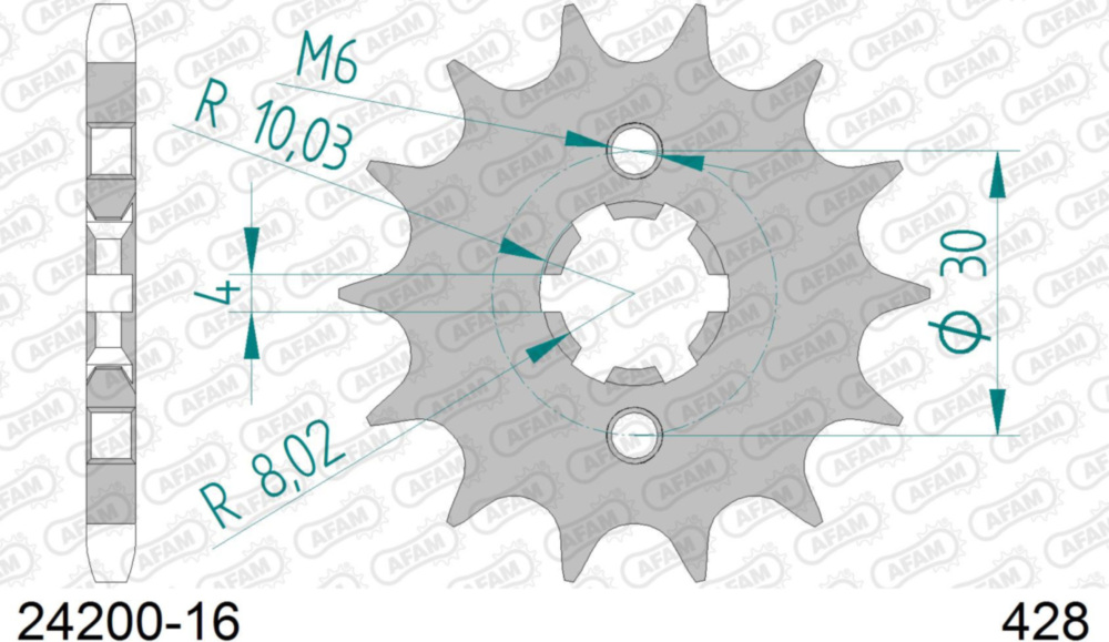 Ritzel AFAM 428 - 16Z 2420016
