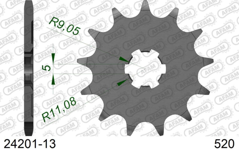 Ritzel AFAM 520 - 13Z 2420113