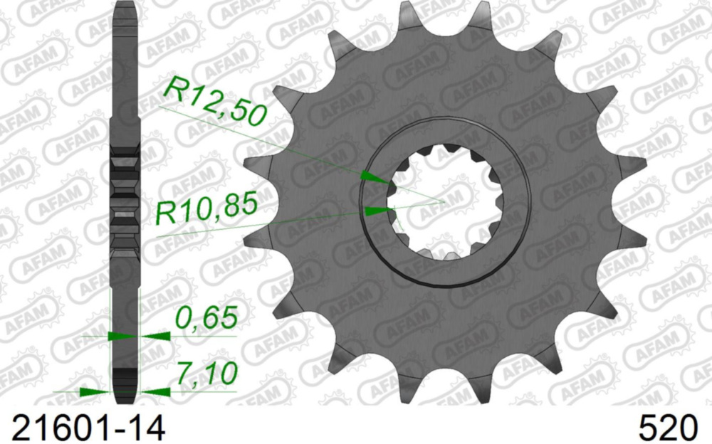 Ritzel AFAM 520 - 14Z 2160114