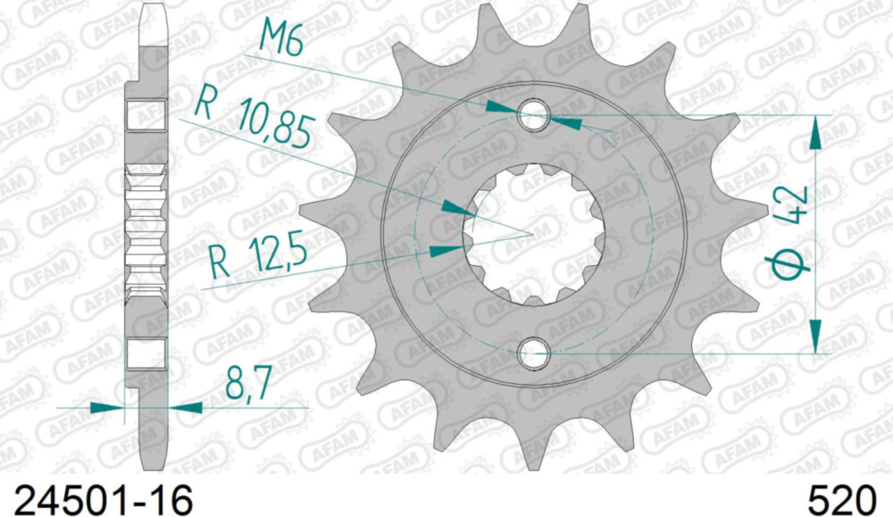 Ritzel AFAM 520 - 16Z 2450116