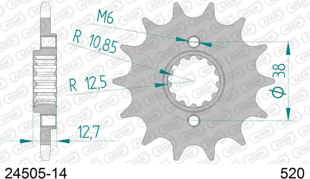 Ritzel AFAM 520 - 14Z 2450514