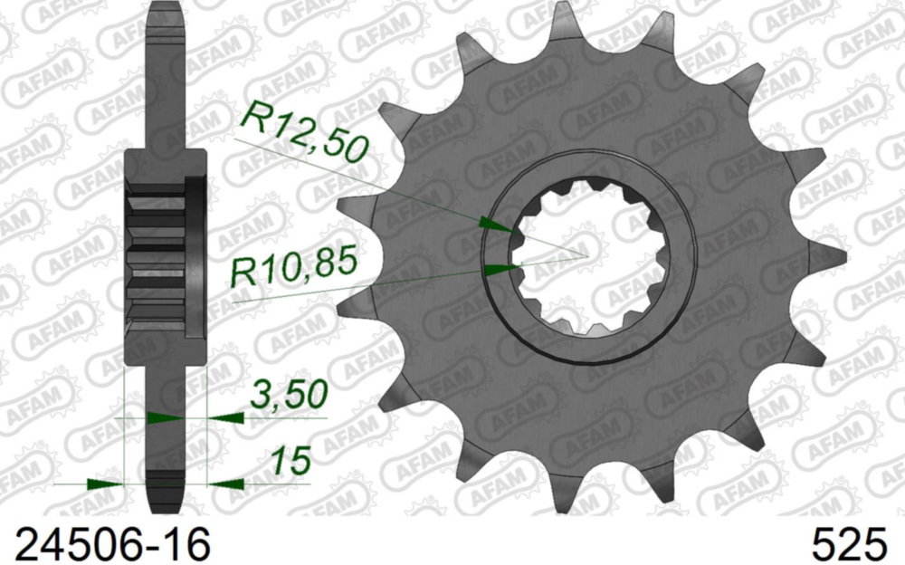 Ritzel AFAM 525 - 16Z 2450616