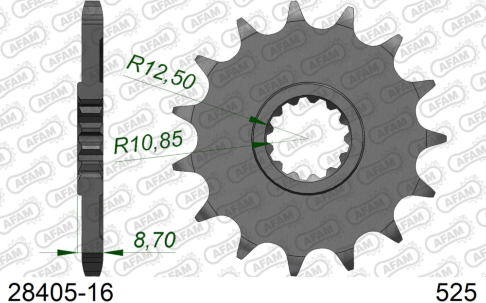 Ritzel AFAM 525 - 16Z 2840516
