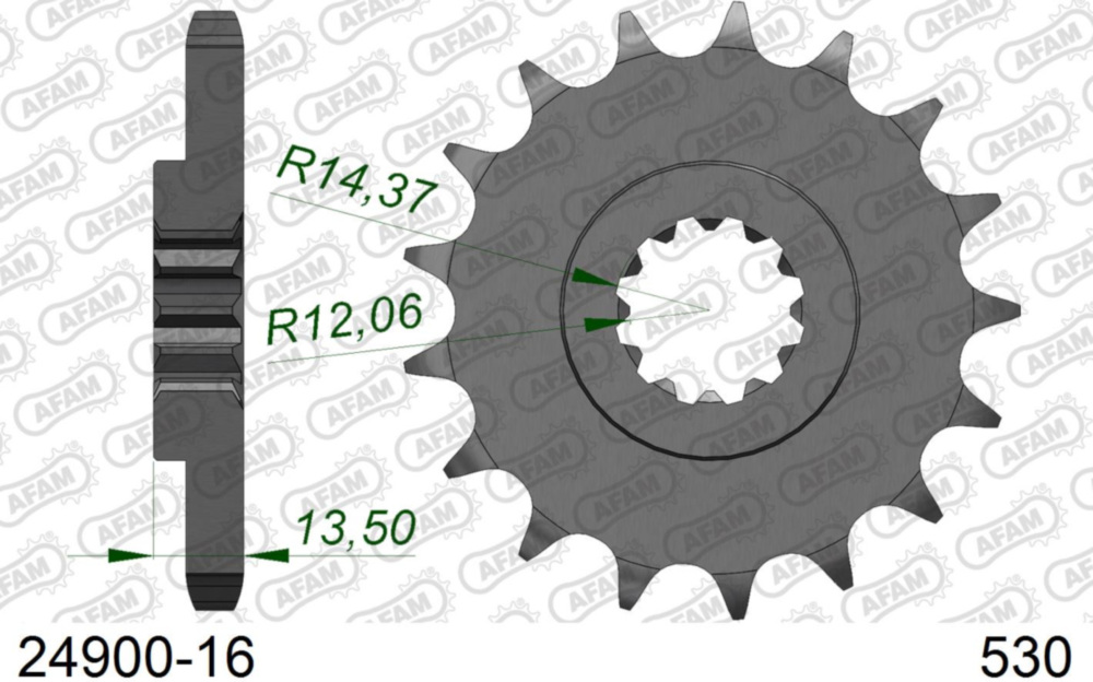 Ritzel AFAM 530 - 16Z 2490016