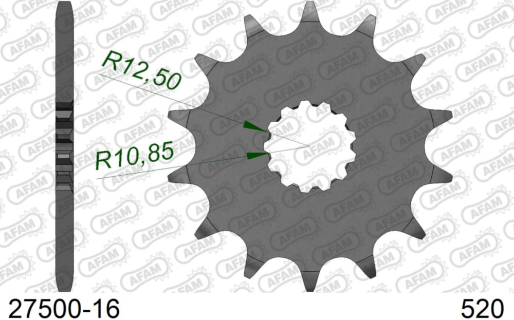 Ritzel AFAM 520 - 16Z 2750016