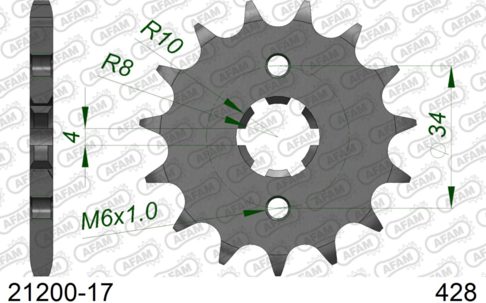 Ritzel AFAM 428 - 17Z 2120017
