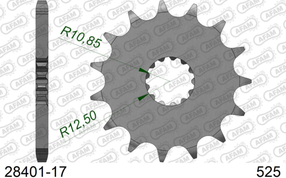 Ritzel AFAM 525 - 17Z 2840117
