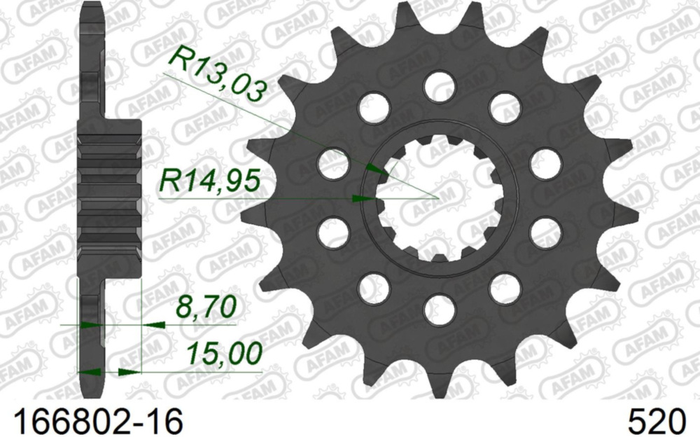 Ritzel AFAM 520 - 16Z 16680216
