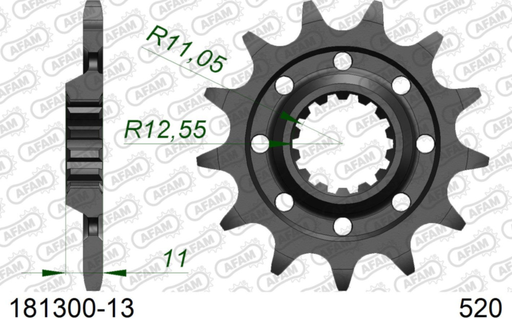 Ritzel AFAM 520 - 13Z 18130013