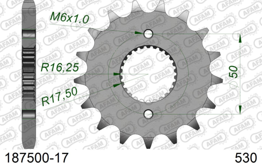 Ritzel AFAM 530 - 17Z 18750017