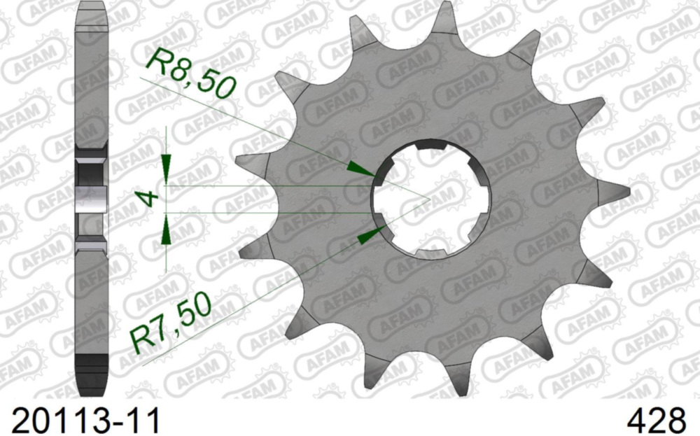 Ritzel AFAM 428 - 11Z 2011311