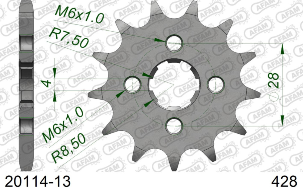 Ritzel AFAM 428 - 13Z 2011413