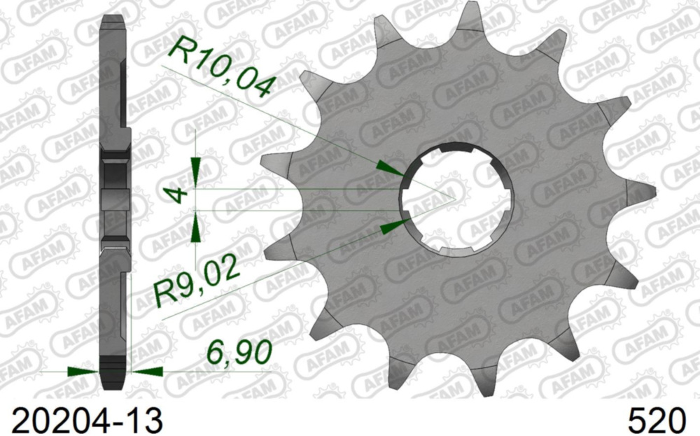 Ritzel AFAM 520 - 13Z 2020413