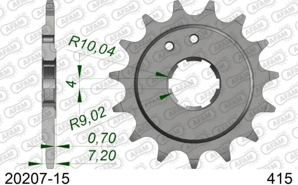 Ritzel AFAM 415 - 15Z 2020715