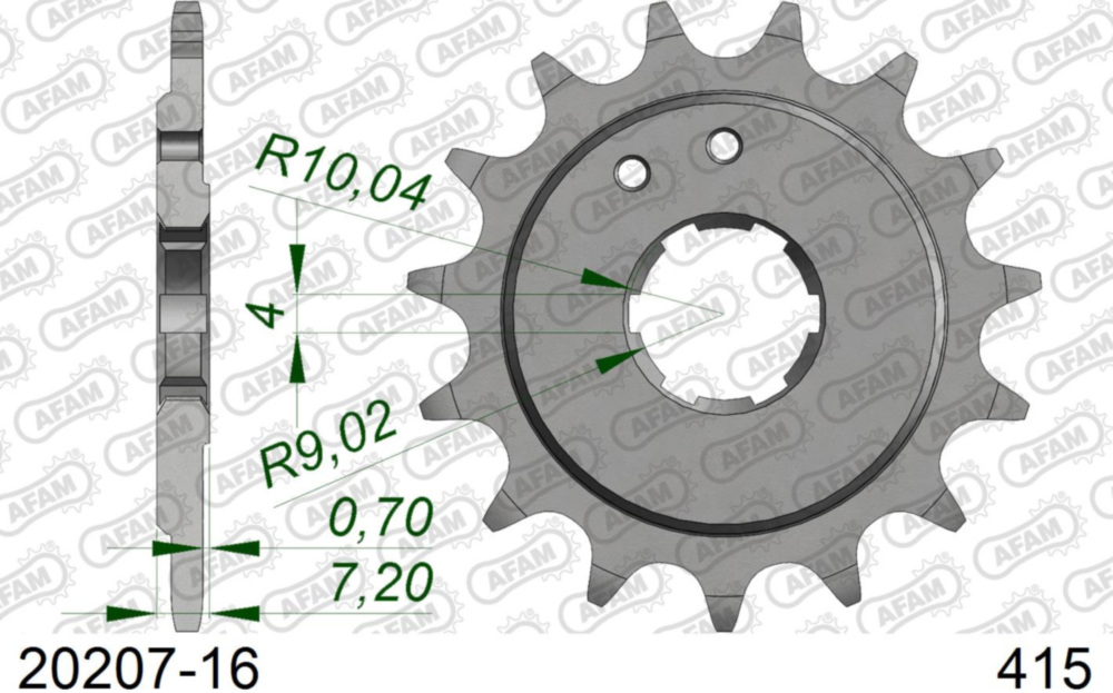 Ritzel AFAM 415 - 16Z 2020716