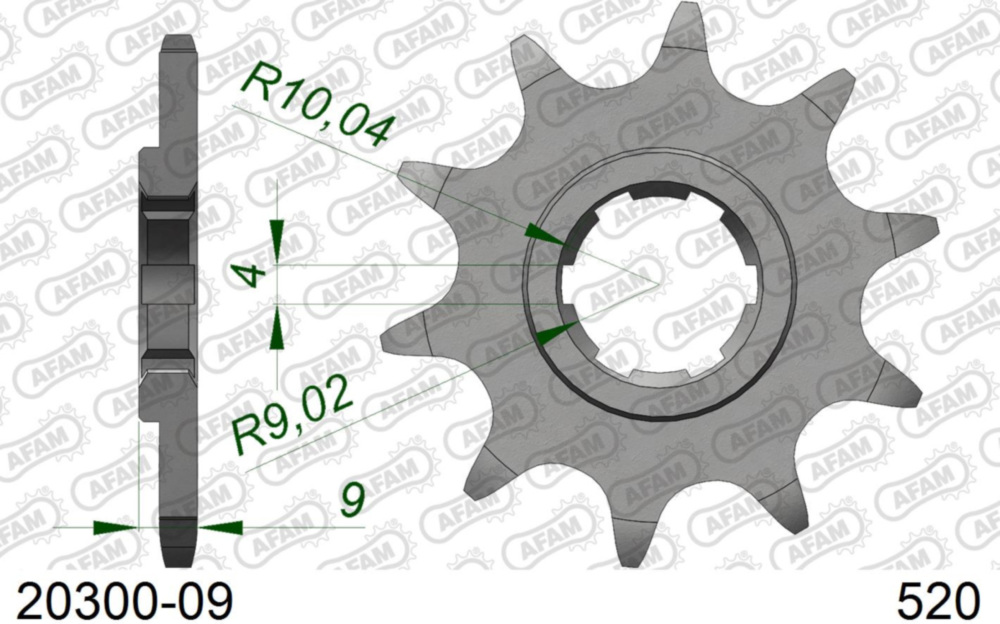Ritzel AFAM 520 - 09Z 2030009