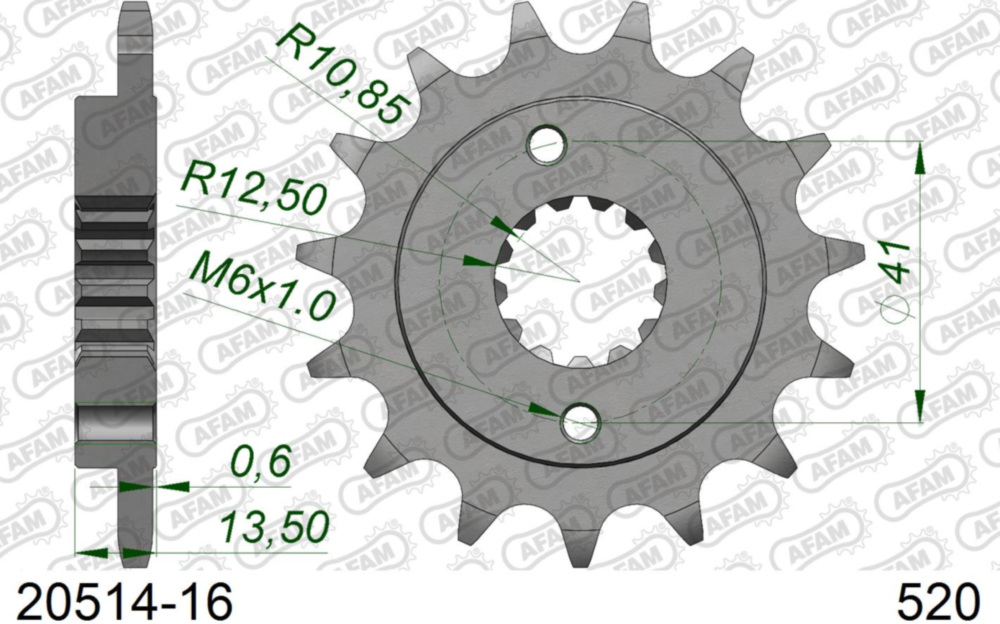 Ritzel AFAM 520 - 16Z 2051416