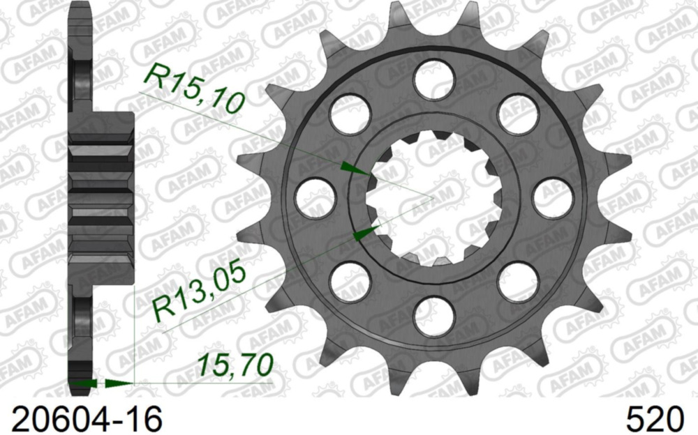 Ritzel AFAM 520 - 16Z 2060416