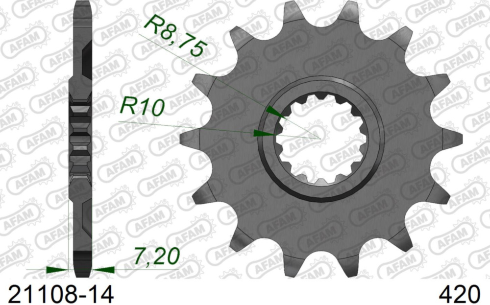 Ritzel AFAM 420 - 14Z 2110814