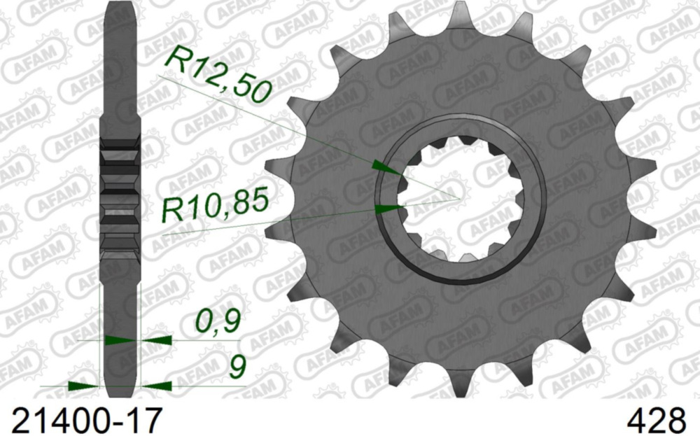 Ritzel AFAM 428 - 17Z 2140017