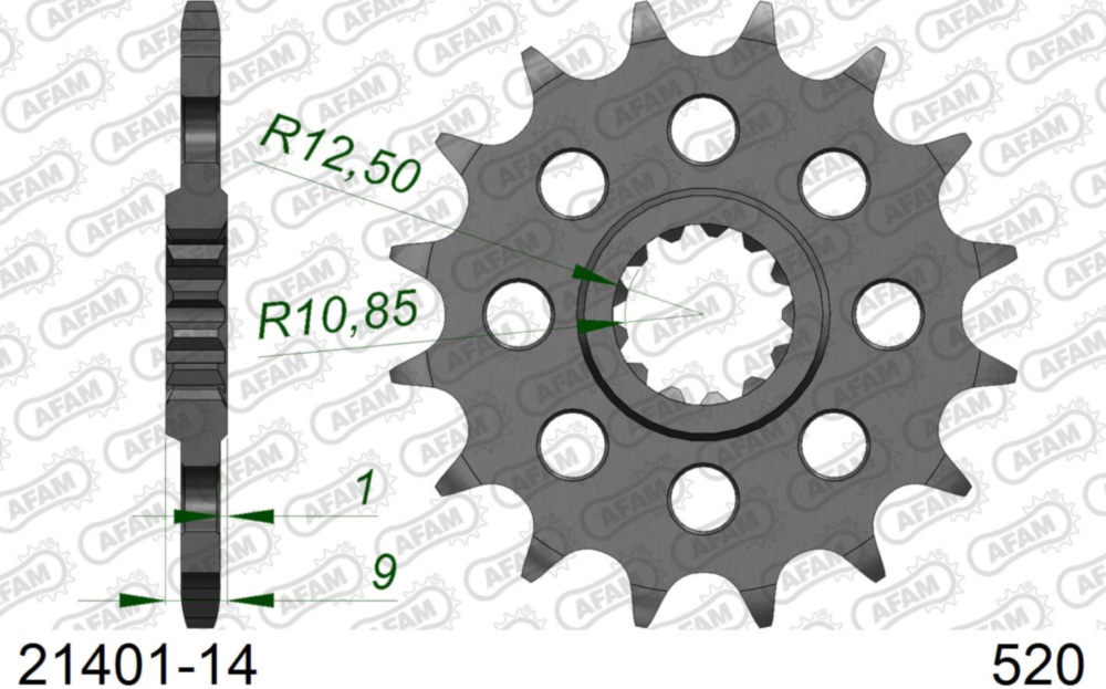 Ritzel AFAM 520 - 14Z 2140114